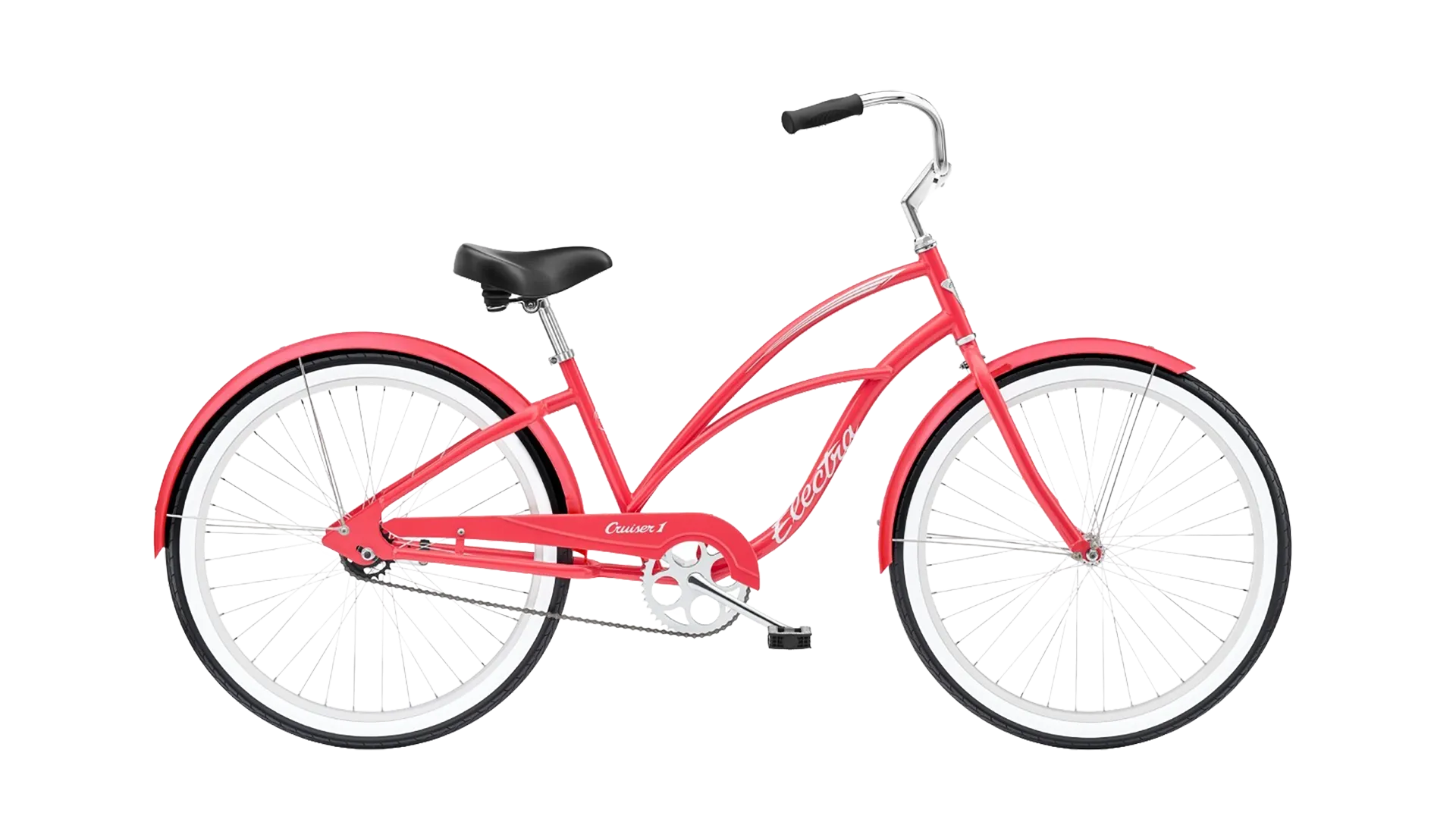 Electra Cruiser 1 Step Thru Hibiscus Red